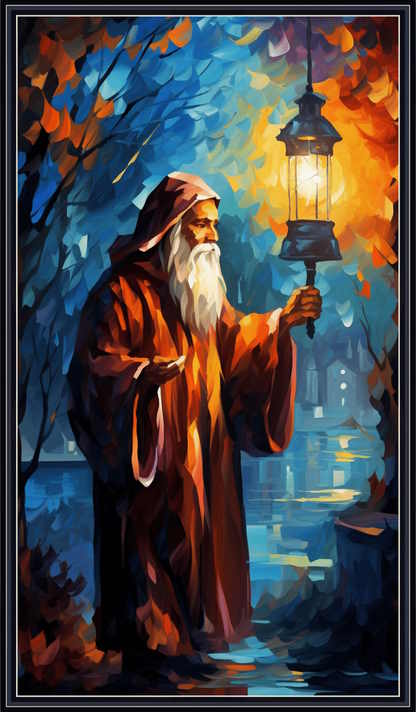 The Hermit Tarot Card