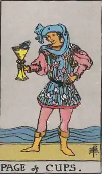 Page of Cups Tarot Card