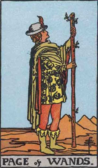 Page of Wands Tarot Card